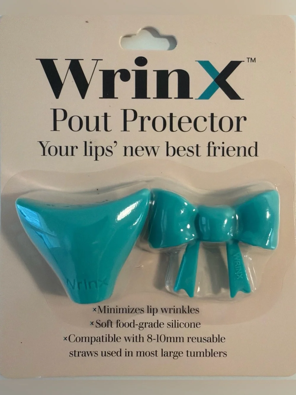 Dentist- Designed Anti-Wrinkle Silicone Straw Topper Attachment for Lips | 2 ...